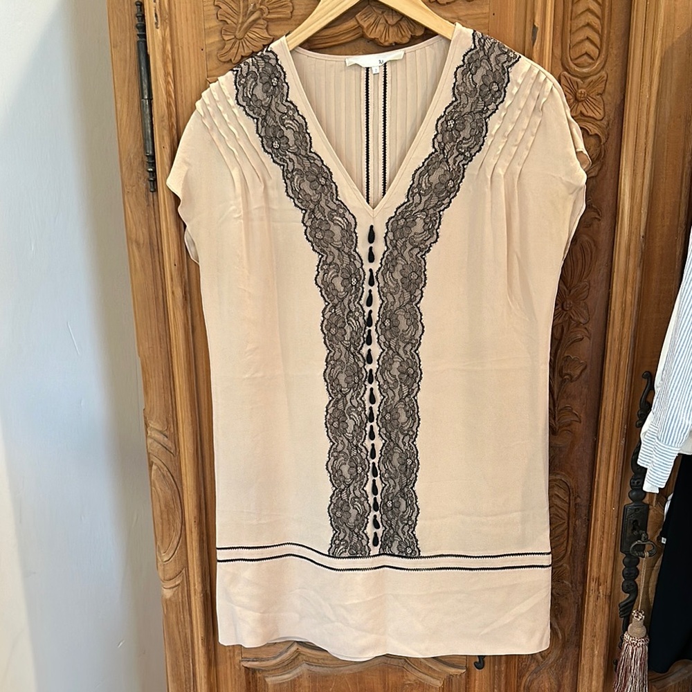 Phillip Lim 3.1 nude silk tunic